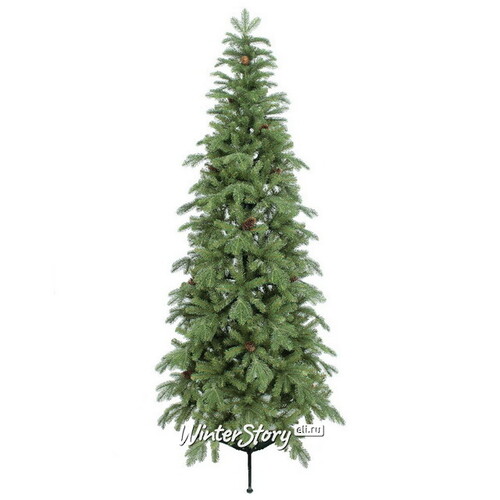 Искусственная елка Эдельвейс с шишками 210 см, ЛИТАЯ + ПВХ Beatrees