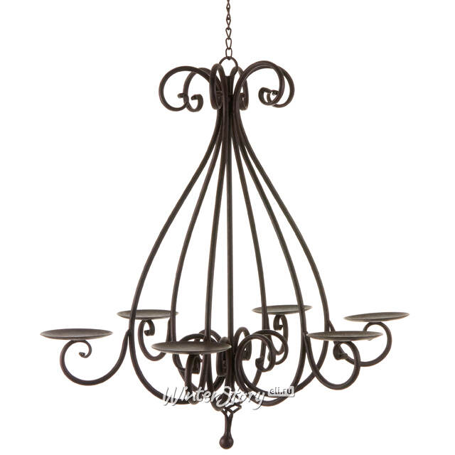 Подвесной подсвечник Канделябр Гранада на 6 свечей 56*52 см Edelman