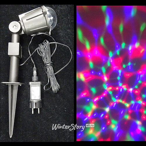 Светодиодный светильник Фейерверк, разноцветный свет, IP44 Edelman