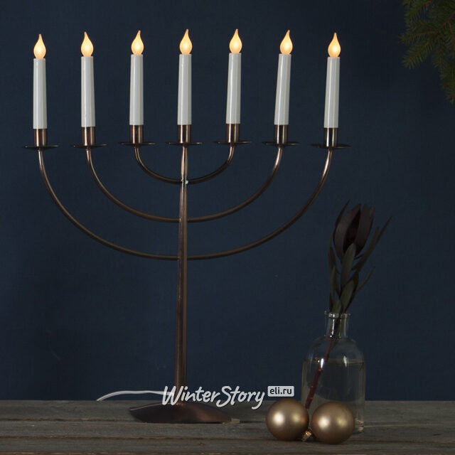 Семисвечник Marcia 56*47 см медный Star Trading