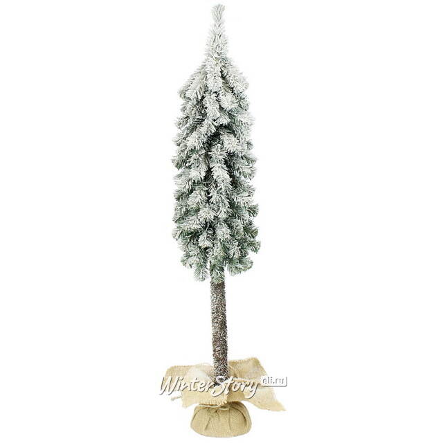 Искусственная елка на ножке Гномик 120 см заснеженная, ПВХ Beatrees