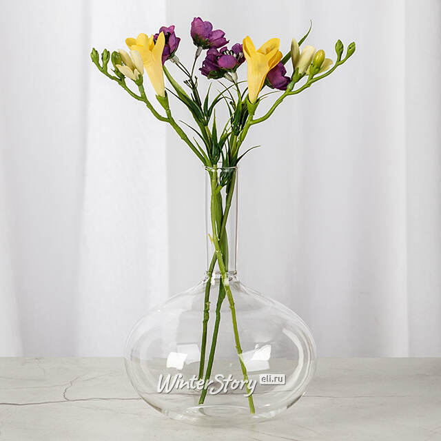 Стеклянная ваза Дориэна 18 см EDG