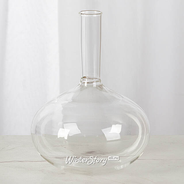 Стеклянная ваза Дориэна 18 см EDG