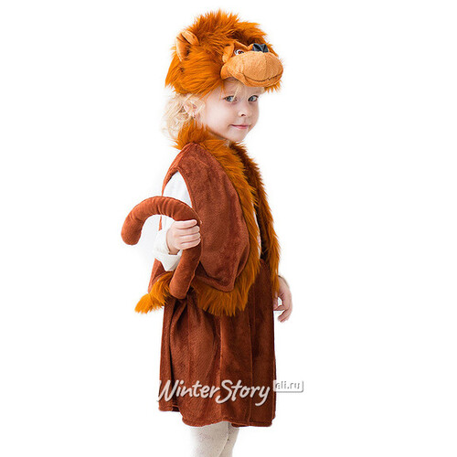 Карнавальный костюм Обезьяна девочка, рост 104-116 см Бока С
