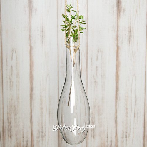 Подвесная ваза Мануэль 30 см, стекло  в е Winter .