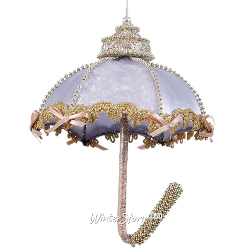 Ёлочное украшение Зонтик графини Де Монсоро, 20 см, подвеска Noel Collection (Katherine’s Style)