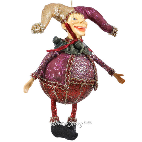Ёлочная игрушка Шут Александрии - Торн 19 см, подвеска Noel Collection (Katherine’s Style)