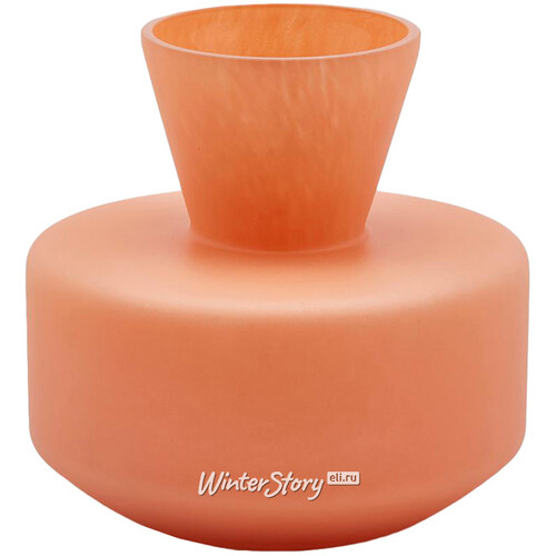 Декоративная ваза Элебрун 20 см персиковая EDG