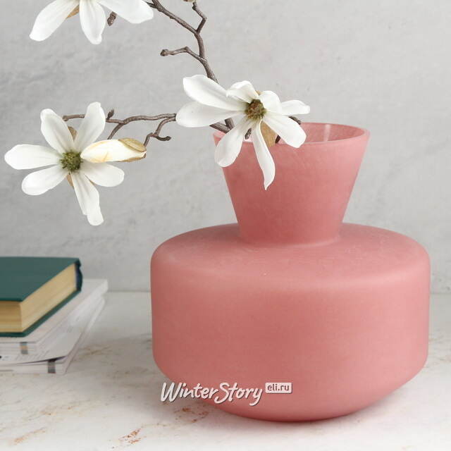 Декоративная ваза Элебрун 20 см розовая EDG