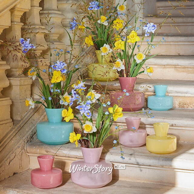 Декоративная ваза Элебрун 20 см изумрудная EDG