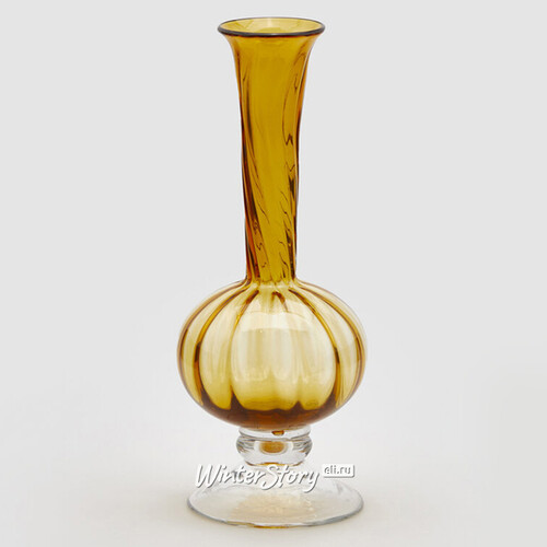 Стеклянная ваза Collolungo 41 см оранж EDG