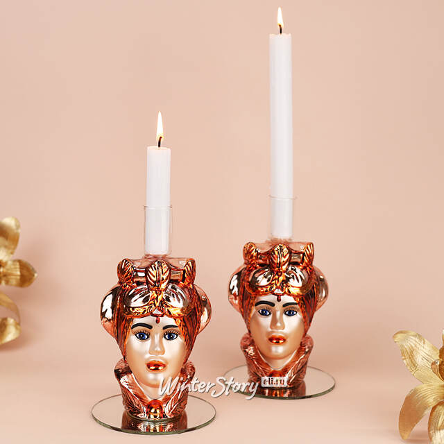 Декоративный подсвечник Синьора Шармилла 18 см EDG (ЭДГ)