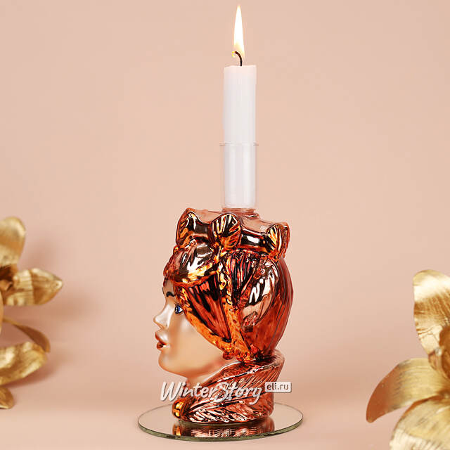 Декоративный подсвечник Синьора Шармилла 18 см EDG (ЭДГ)