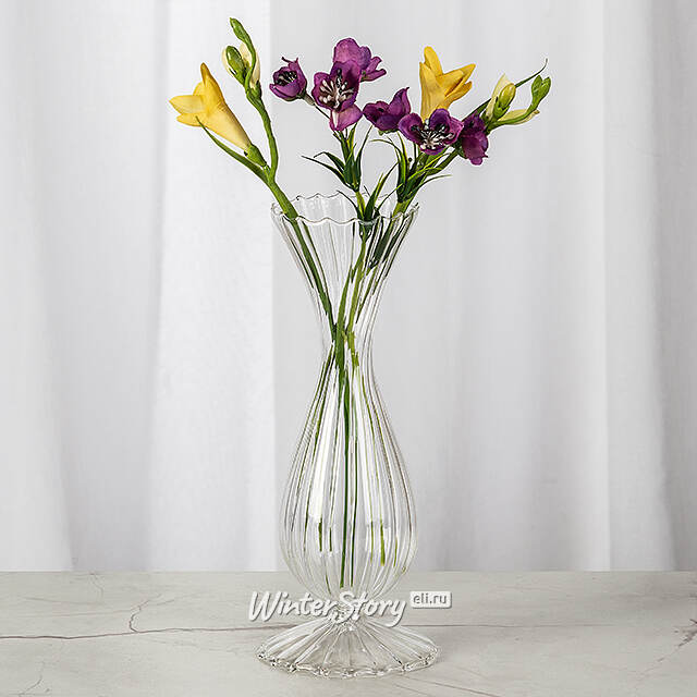 Стеклянная ваза Ирлинда 22 см EDG