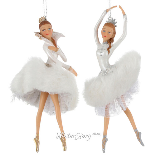 Ёлочная игрушка Балерина Прима Ковент-Гардена 15 см, подвеска Noel Collection (Katherine’s Style)