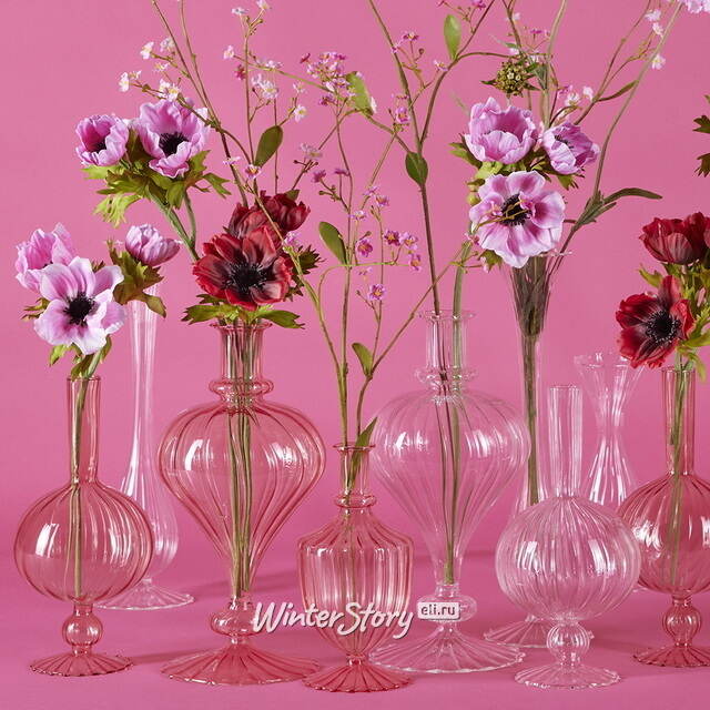 Стеклянная ваза-подсвечник Monofiore 25 см EDG