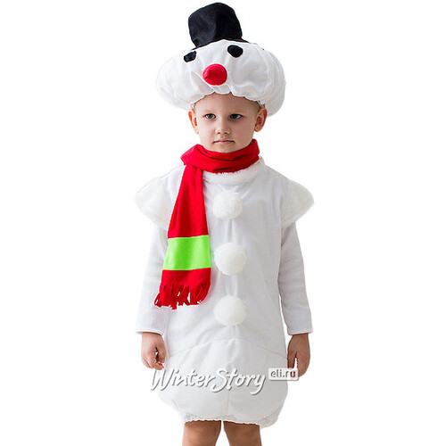 Карнавальный костюм Снеговик, рост 122-128 см Бока С