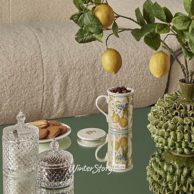 Сахарница с крышкой Madrid 14*9 см, стекло EDG