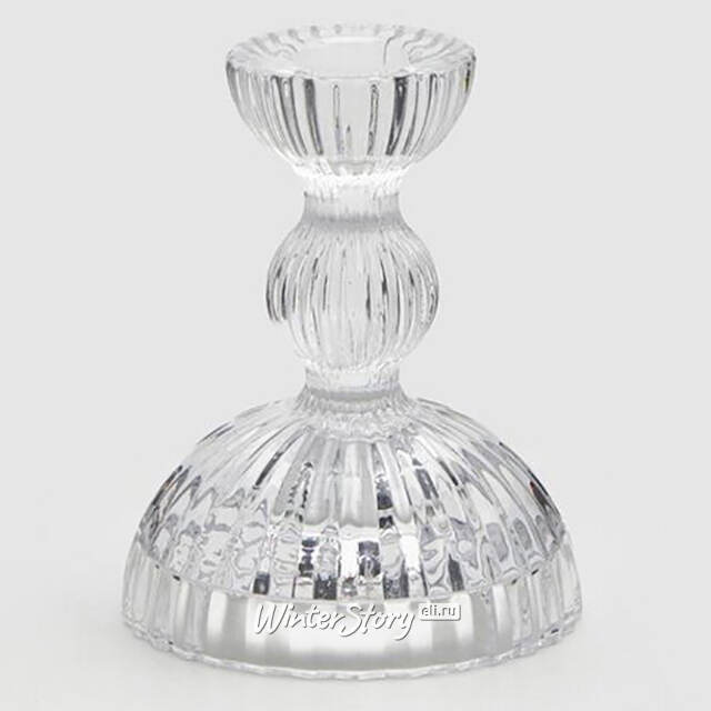 Стеклянный подсвечник Pietra Stimata 12 см EDG (ЭДГ)