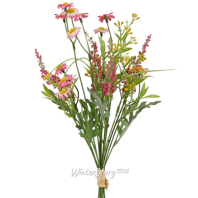 Искусственный букет Дейзи 42 см, розовый Edelman (Эдельман)