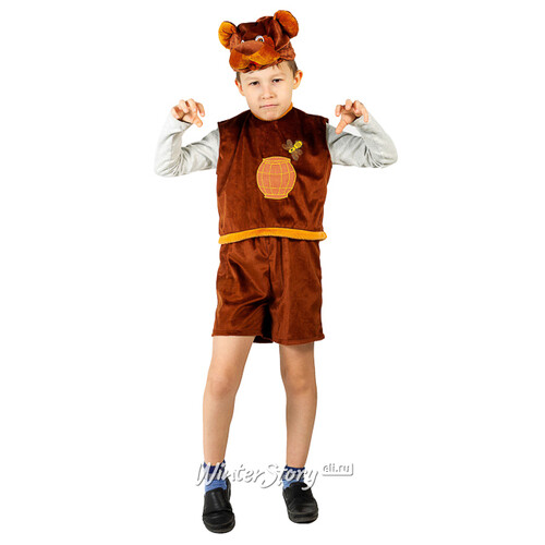 Карнавальный костюм Медвежонок, рост 104-116 см Бока С