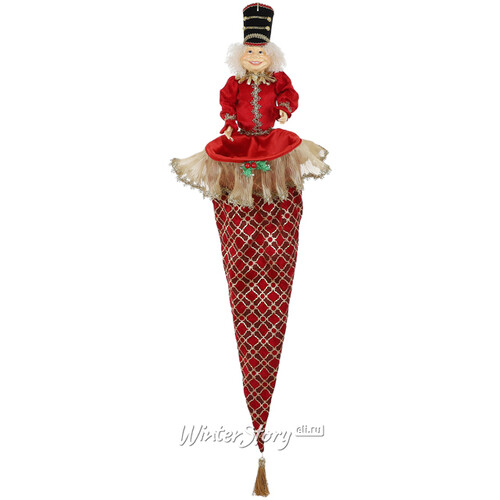 Новогоднее украшение - мешок для подарков Королевский Гвардеец Бильбо 100 см, подвеска Noel Collection (Katherine’s Style)