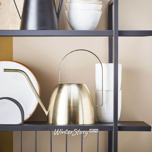 Лейка для комнатных растений Goldiera 1.5 л, металл Edelman