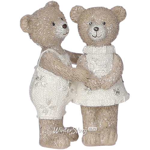 Новогодняя фигурка Медвежья Нежность: Мишки Норби и Лавли 11 см Edelman