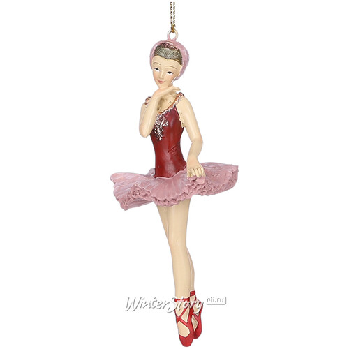 Елочная игрушка Балерина Кэролайн - Танец Спящей Красавицы 11 см, подвеска Edelman