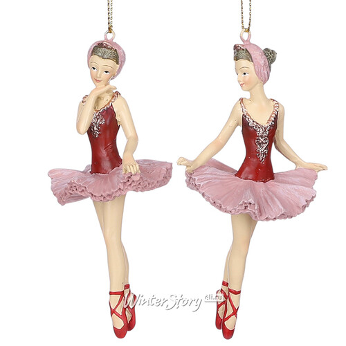 Елочная игрушка Балерина Милена - Танец Спящей Красавицы 11 см, подвеска Edelman