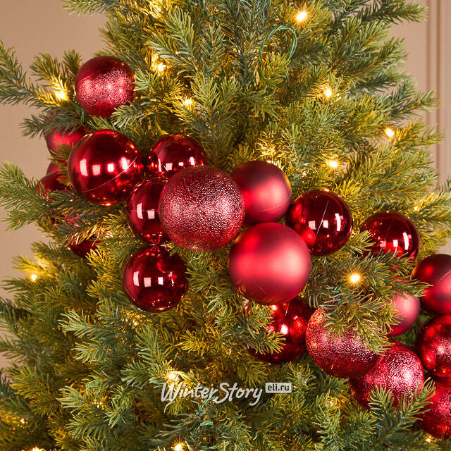 Гирлянда из елочных шаров Гранатовая Нить - Winter Gems 180*17 см, пластик Winter Deco