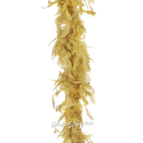 Гирлянда боа из перьев Frusten 180 см желтая Edelman