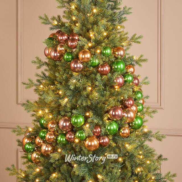 Гирлянда из елочных шаров Императорский Браслет - Winter Gems 180*17 см, пластик Winter Deco