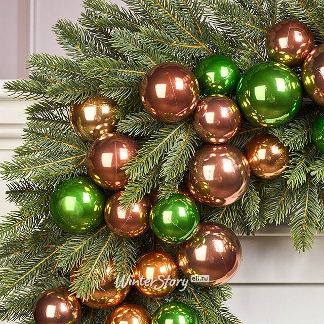 Гирлянда из елочных шаров Императорский Браслет - Winter Gems 180*17 см, пластик Winter Deco