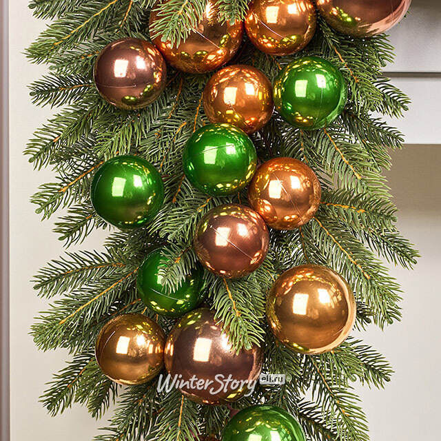 Гирлянда из елочных шаров Императорский Браслет - Winter Gems 180*17 см, пластик Winter Deco