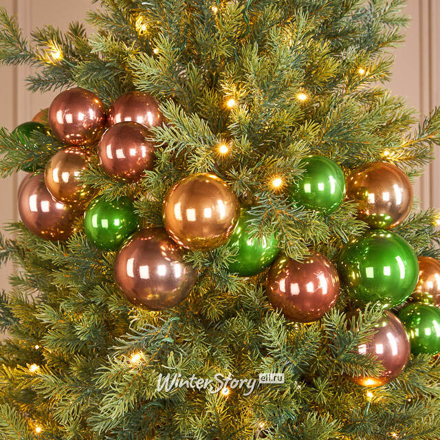 Гирлянда из елочных шаров Императорский Браслет - Winter Gems 180*17 см, пластик Winter Deco