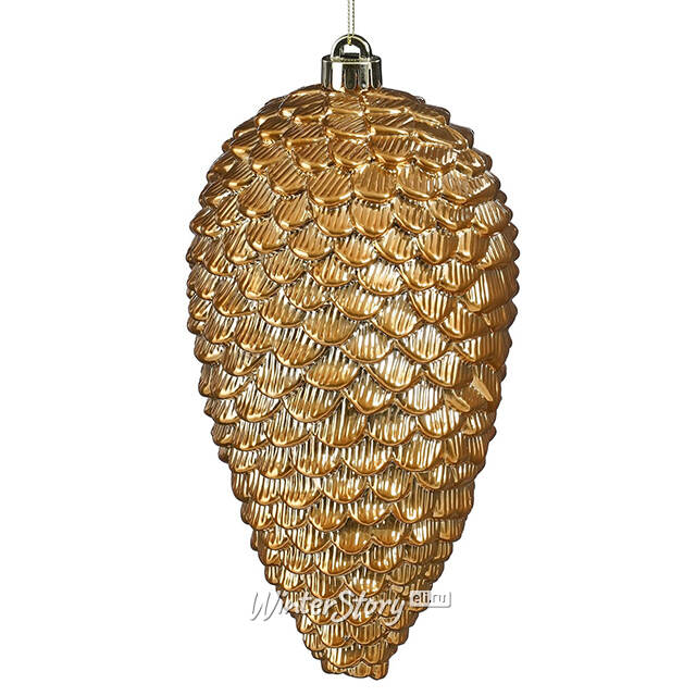 Елочная игрушка Шишка - Baston Royale 24*14 см, 2 шт, пластик Winter Deco