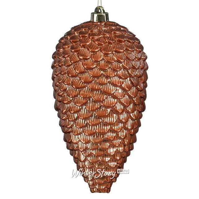 Елочная игрушка Шишка - Baston Royale 24*14 см, 2 шт, пластик Winter Deco