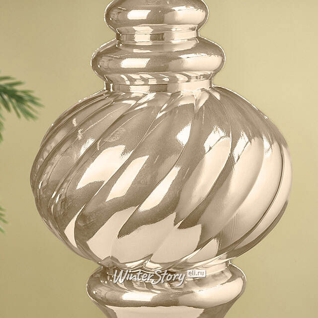 Елочная игрушка Petrice 24 см перламутр, пластик Winter Deco