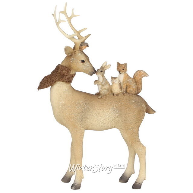Декоративная фигурка Олененок Доусен с друзьями 27 см Edelman