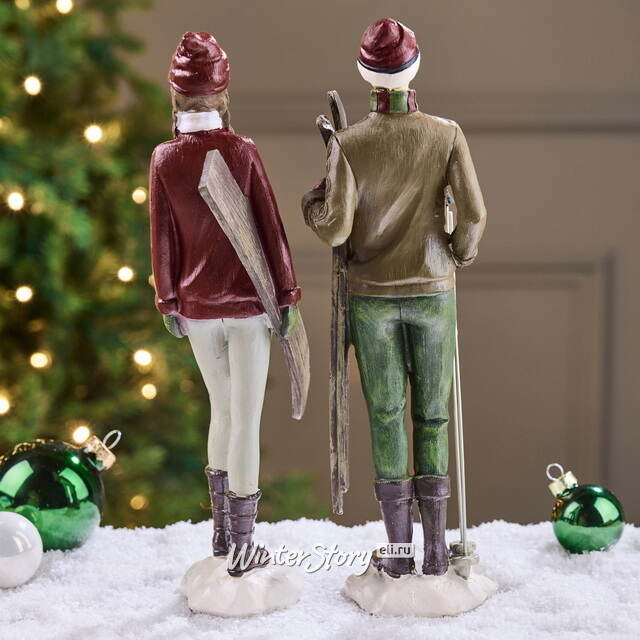 Набор новогодних фигурок Чарли и Армандо - Зимние Приключения 26 см, 2 шт Edelman