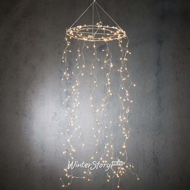 Светодиодное украшение Готели 100 см, 240 теплых белых LED ламп, таймер, IP44 Edelman