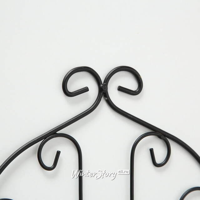 Подвесное кашпо - корзина Шамбери 32*16 см, металл Boltze