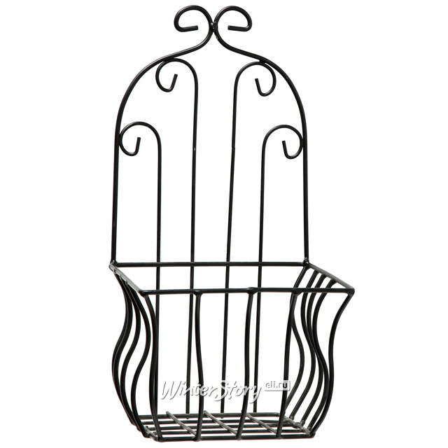 Подвесное кашпо - корзина Шамбери 32*16 см, металл Boltze