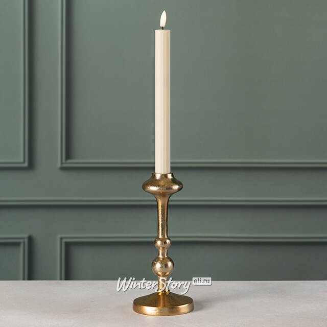 Декоративный подсвечник для одной свечи Campo Gold 21 см Edelman