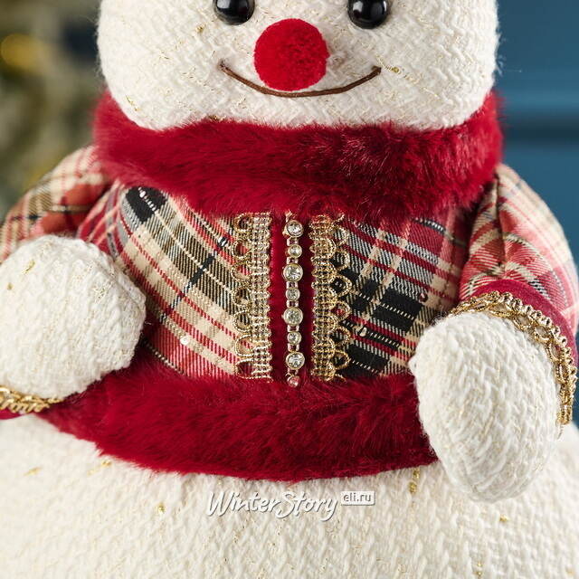 Новогодняя фигура Снеговик Bebington 38 см Winter Deco