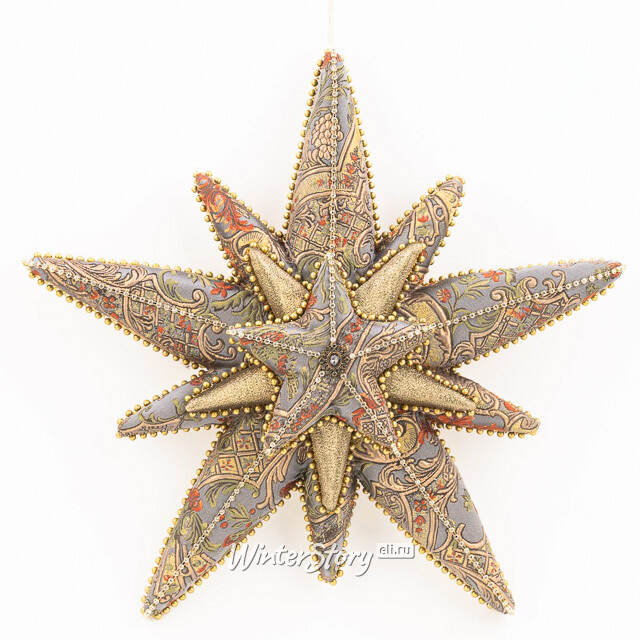 Подвесное украшение Звезда - Meltina Barga 47 см Winter Deco