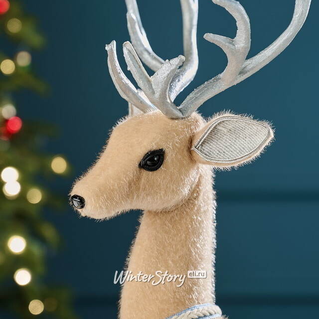 Декоративная фигура Олень Дунбар - Silver Horns 30 см Winter Deco