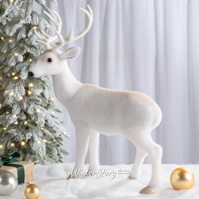 Декоративная фигура Олень Райль - Alesano Barge 46 см Winter Deco