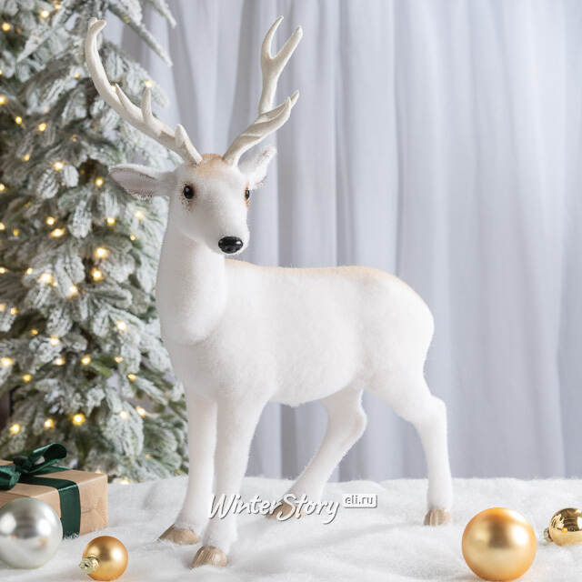 Декоративная фигура Олень Райль - Alesano Barge 46 см Winter Deco